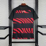 Camisa Pherusa 130 anos do Flamengo 2025 - Preta e vermelha - Torcedor Masculina