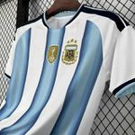 Camisa Argentina Home 26/27 - Torcedor Masculina (Patch)