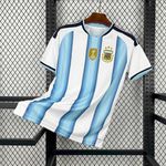 Camisa Argentina Home 26/27 - Torcedor Masculina (Patch)