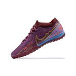 Chuteira Society Air Zoom Mercurial Superfly (TF) - Roxo/Azul