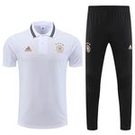 Conjunto Treino Polo Alemanha 22/23 Camisa + calça - Masculino Detalhe dourado