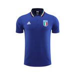 Conjunto Treino Polo Itália 22/23 Camisa + Calça - Masculino Azul