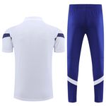 Conjunto Treino Polo Olympique De Marseille 22/23 Camisa + Calça - Masculino Branca