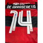 Flamengo Home 23-24 - DE ARRASCAETA 14 + Patrocínio - Torcedor Masculina