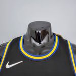 NBA Jersey Curry #30 Warriors City - PRETO - Especial 75 Anos