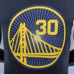 NBA Jersey Curry #30 Warriors City - PRETO - Especial 75 Anos