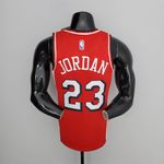 NBA Jersey Chicago Bulls JORDAN#23 City - Vermelha - Especial 75 Anos