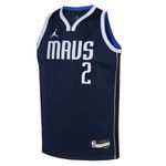 NBA Silk Dallas Mavericks Jordan Statement Edition Swingman Jersey - Azul Marinha - Irving 2