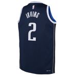 NBA Silk Dallas Mavericks Jordan Statement Edition Swingman Jersey - Azul Marinha - Irving 2