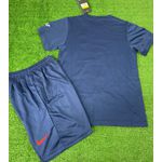 Conjunto infantil Paris Saint-Germain I 23/24 Azul e Vermelha