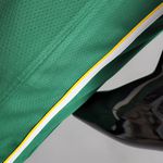 Boston Celtics Tatum #0 NBA Jersey - Silk Jogador - verde/amarelo
