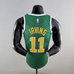 Boston Celtics IRVING#11 Gold NBA Jersey - Silk Jogador- Verde/amarelo