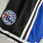 Shorts Philadelphia Nba - Treino Azul/preto