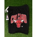 Shorts Treino Nba Chicago Bulls - Masculino - Preto