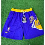 Shorts Treino Nba Lakers - Masculino - Roxo