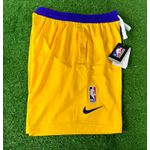 Shorts Treino Nba Lakers - Masculino - Amarelo/Roxo