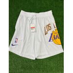 Shorts Treino Nba Lakers - Masculino - Branco