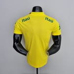 22/23 Brasil Gola Baixa Polo - Amarela - torcedor