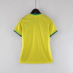 Copa Do Mundo De 2022 Do Brasil - Feminina Amarelo