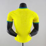Camisa da Copa do Mundo do Brasil 2022 - Jogador Amarela