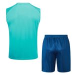 Conjunto Treino Olympique Marseille Regata + Short - Verde