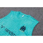Conjunto Treino Olympique Marseille Regata + Short - Verde