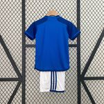 Conjunto Infantil Cruzeiro Home I 24/25- Azul/Branco