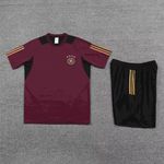 Conjunto de treino Camisa + Short Alemanha 23/24 - Masculino - Vinho
