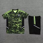 Conjunto De Treino Camisa + Short M. United 23/24 - Masculino Verde/Preto