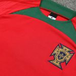 Conjunto De Treino Camisa + Short Portugal 23/24 - Masculino Vermelho