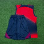 Conjunto Treino Paris Saint Germain PSG Regata e Short 23/24 - Azul