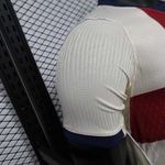 Camisa Barcelona 26/27 - Bege/Vermelho - Jogador Masculina