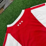 Camisa Ajax Home I 26/27 – Branca e Vermelha – Torcedor Masculina