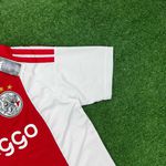 Camisa Ajax Home I 26/27 – Branca e Vermelha – Torcedor Masculina
