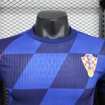 Camisa Croácia AWAY II 24/25 Jogador - Azul