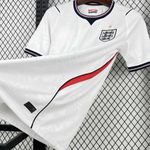 Camisa Inglaterra Home I 2026 – Branca – Copa do Mundo 2026 – Torcedor Masculina