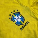 (VAZADA) Camisa Brasil Home I - Copa do Mundo 2026 - Amarela - Jogador Masculina