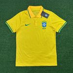 Camisa Gola Polo Brasil 21/22 - Amarelo - torcedor