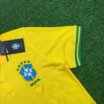 Camisa Gola Polo Brasil 21/22 - Amarelo - torcedor