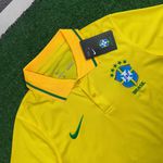 Camisa Gola Polo Brasil 21/22 - Amarelo - torcedor