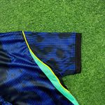 Conjunto Infantil Brasil Away II 26/27 – Azul – Jordan (SHORT AZUL)