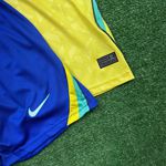 Conjunto Infantil Brasil Home I 26/27 – Amarelo e Azul – Nike