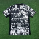 Camisa Corinthians Pré-Jogo 26/27 – Preta – Torcedor Masculina (PRETO E BRANCO)