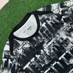 Camisa Corinthians Pré-Jogo 26/27 – Preta – Torcedor Masculina (PRETO E BRANCO)
