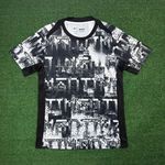 Camisa Corinthians Pré-Jogo 26/27 – Preta – Torcedor Masculina (PRETO E BRANCO)