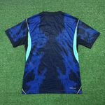 (JOGADOR) Camisa Seleção Brasil Away II Copa do Mundo 2026 - Azul e Preta - Jogador Masculina