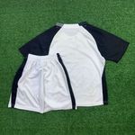 (MANCHADA) Conjunto Infantil Corinthians Home I 25/26 - Branco