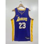 Nba Lakers Silk (jogador) James Camisa 23