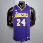 Nba Lakers Silk (jogador) Bryant Camisa 24 (símbolo branco)