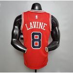 Nba Chicago Bulls Silk (jogador) Lavine Camisa 8